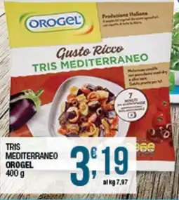 Sidis Tris mediterraneo Orogel offerta
