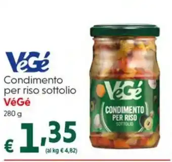 Condimento per riso sottolio VéGé