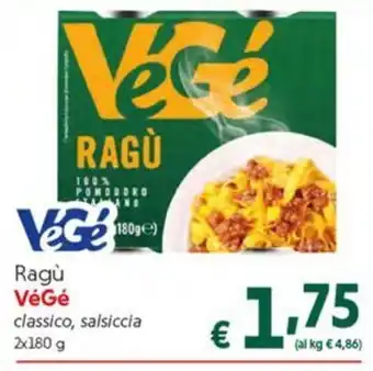 Ragù VéGé classico