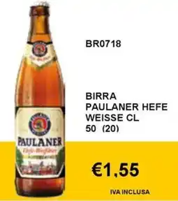 Italy Cash and Carry Birra Paulaner Hefe Weisse offerta