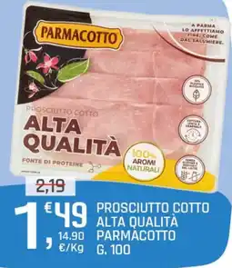 A&O Prosciutto cotto alta qualità Parmacotto offerta