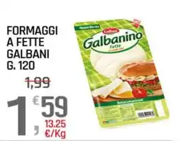 A&O Formaggi a fette Galbani offerta