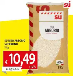 IperFamila Sù riso Arborio superfino offerta