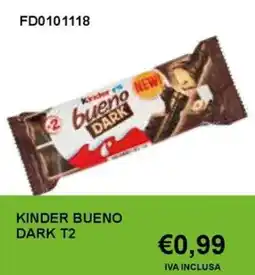 Italy Cash and Carry Kinder Bueno Dark T2 offerta