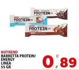 Il Centro Superstore Nutrend barretta protein/energy linea offerta