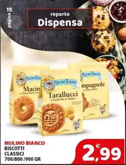 Il Centro Superstore Mulino Bianco biscotti classici offerta
