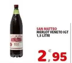 Il Centro Superstore San Matteo Merlot Veneto IGT offerta