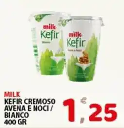 Premium Supermercati Milk Kefir cremoso avena e noci / bianco offerta