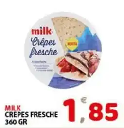 Premium Supermercati Milk Crepes Fresche offerta