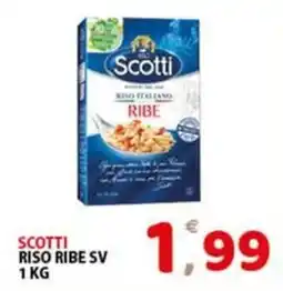Premium Supermercati Scotti Riso Ribe SV offerta
