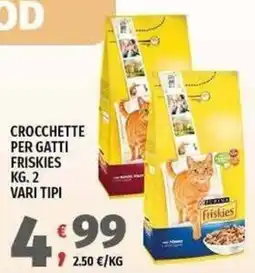 Vivo Supermercati Crocchette per gatti Friskies offerta