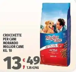 Vivo Supermercati Crocchette per cani Morando Miglior Cane offerta