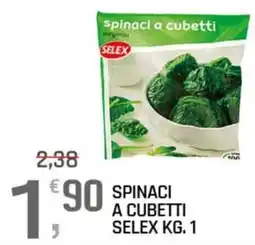 A&O Spinaci a cubetti Selex offerta