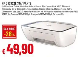 IperFamila HP DJ2822E Stampante offerta