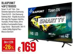 IperFamila BlauPunkt Smart Tv 40" Fhd offerta