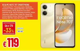 IperFamila realme Note 70T offerta