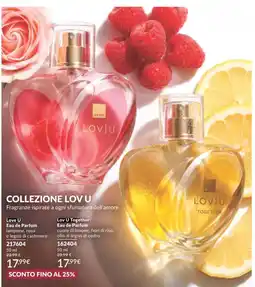 Avon Love U Eau de Parfum offerta
