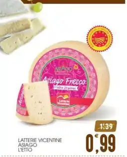 SpesAmica Asiago Fresco Lattorie Vicentine offerta