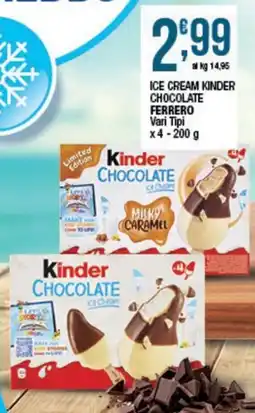 Sidis Kinder Chocolate Ice Cream offerta