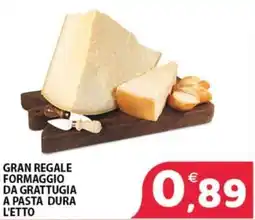 Mio Market Gran regale formaggio da grattugia a pasta dura offerta
