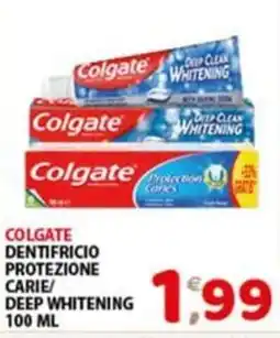 Mio Market Colgate dentifricio protezione carie/ deep whitening offerta