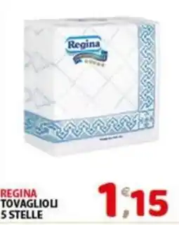Mio Market Regina tovaglioli 5 stelle offerta