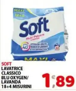 Mio Market Soft lavatrice classico blu oxygen/lavanda offerta