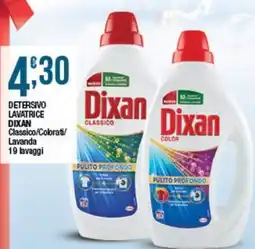 Sidis Detersivo lavatrice Dixan Classico/Colorati/Lavanda offerta