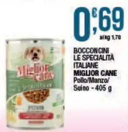 Sidis Bocconcini le specialità italiane Miglior Cane offerta