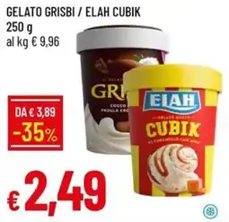 IperFamila Gelato Grisbi / Elah Cubik offerta
