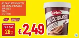 IperFamila Selex gelato vaschetta noccioloso offerta