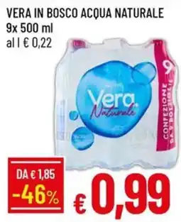 IperFamila Vera in bosco acqua naturale offerta