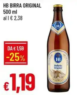 IperFamila HB Birra Original offerta