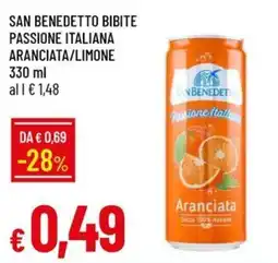 IperFamila San Benedetto Aranciata offerta