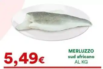 Supermercati Pasquale Prisco Merluzzo sud africano offerta