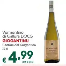 DiMeglio Vermentino di Gallura DOCG Giogantinu offerta