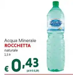 DiMeglio Acqua Minerale Rocchetta naturale offerta
