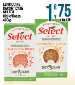 Sidis Lenticchie Rosse Decorticate Select offerta