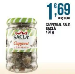 Sidis Capperi al Sale Saclà offerta