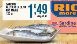 Sidis Sardine all'Olio di Oliva Rio Mare offerta