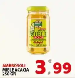 Premium Supermercati Ambrosoli miele acacia offerta