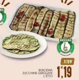 SpesAmica Buscema zucchine grigliate offerta