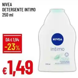 IperFamila Nivea detergente intimo offerta