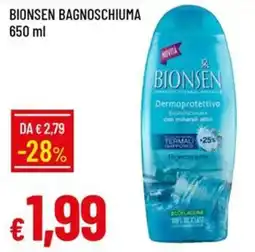 IperFamila Bionsen bagnoschiuma offerta
