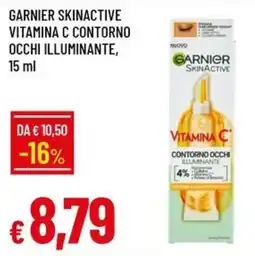 IperFamila Garnier Skinactive Vitamina C Contorno Occhi Illuminante offerta