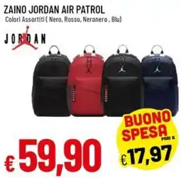 IperFamila Zaino Jordan Air Patrol offerta