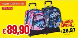 IperFamila Trolley Seven Boy / Girl offerta