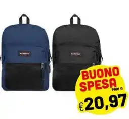 IperFamila Eastpak zaino offerta
