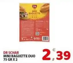 Il Centro Superstore Dr Schar mini baguette duo offerta