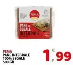 Il Centro Superstore Pema pane integrale 100% segale offerta